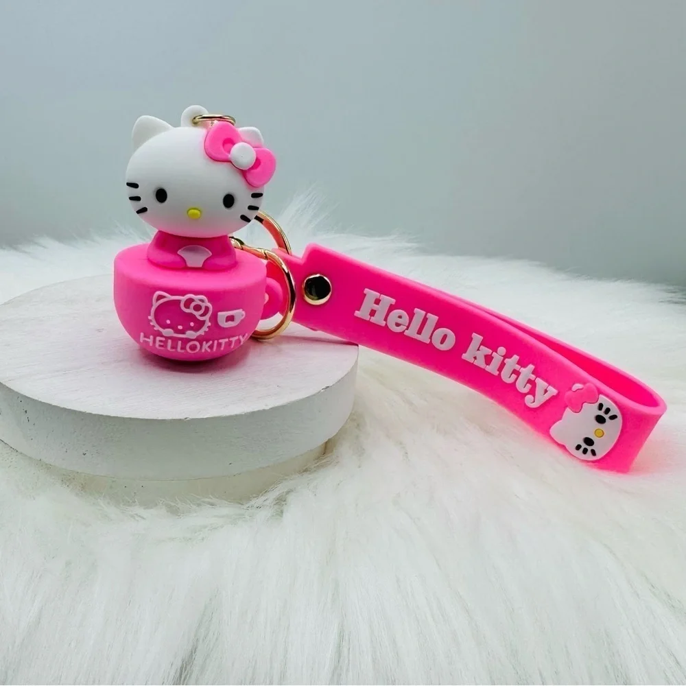 Hello Kitty Pink Theme Keychain